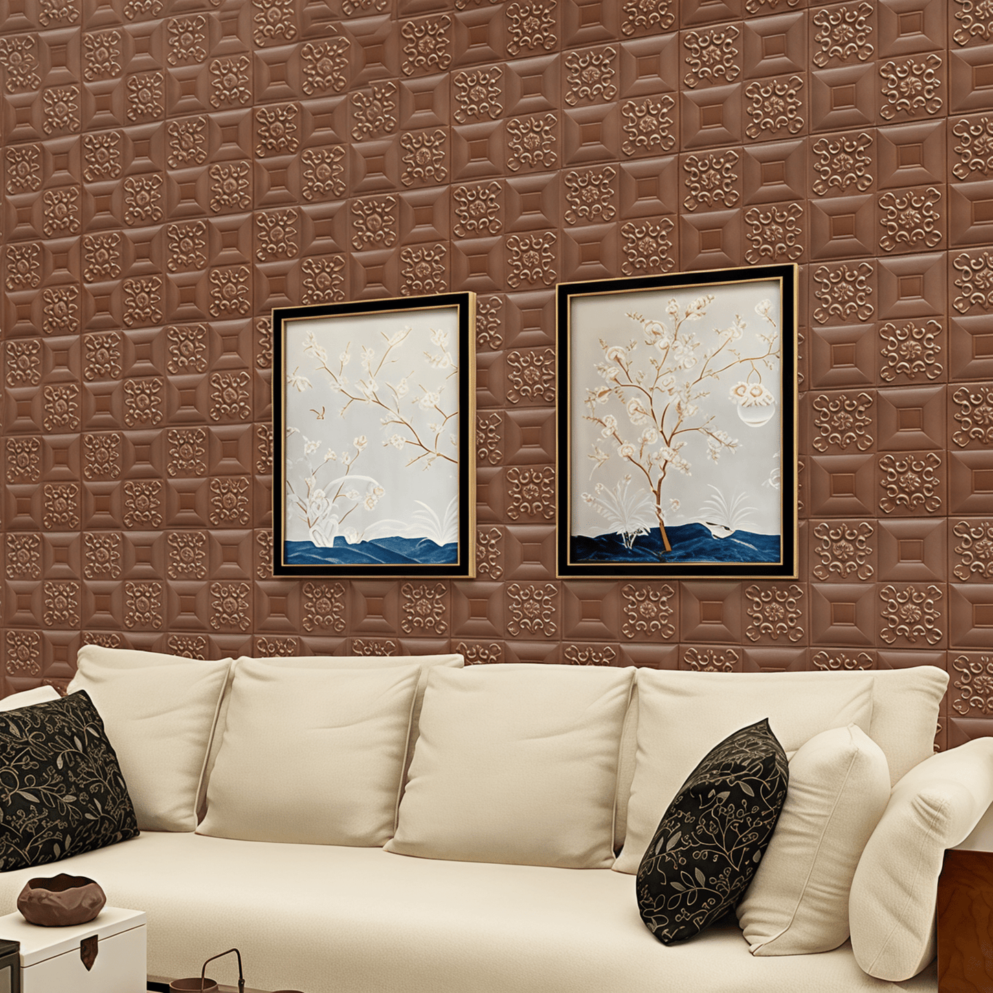 3D Sticker Foam Panels (2.30 Feet X 2.50 Feet) - Macmlone