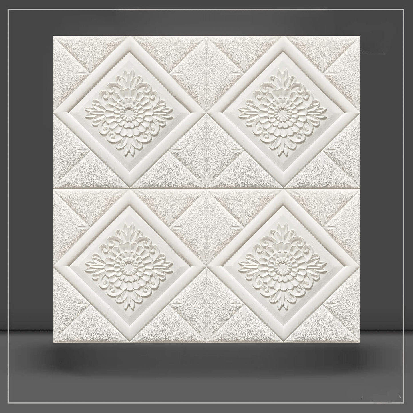 3D Sticker Foam Panels (2.30 Feet X 2.50 Feet) - Macmlone