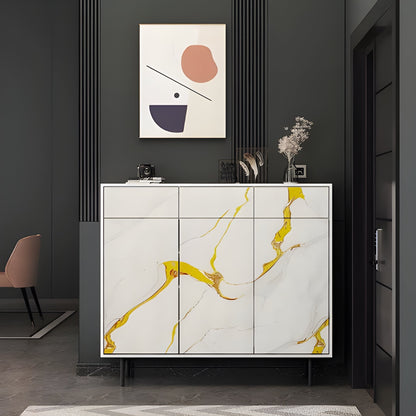 Golden Marble Wallpaper Stickers - Macmlone