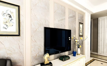 Nareval Cream Marble Wallpaper Stickers - Macmlone