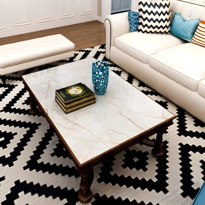 Nareval Cream Marble Wallpaper Stickers - Macmlone